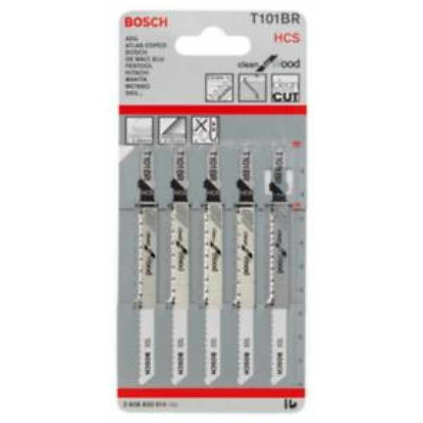 Нож за зеге Bosch T 101 BR - 5 бр.